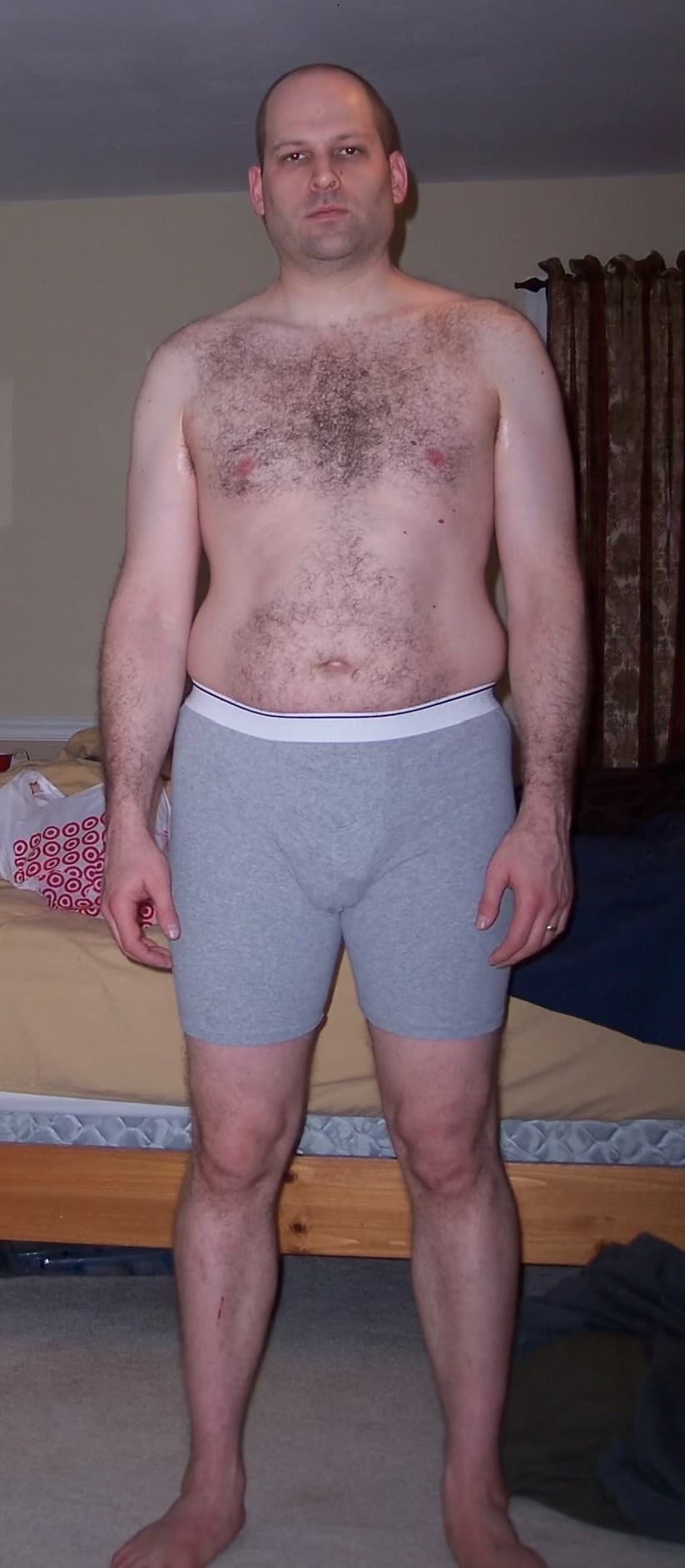 Chris at 38, before the rebuild